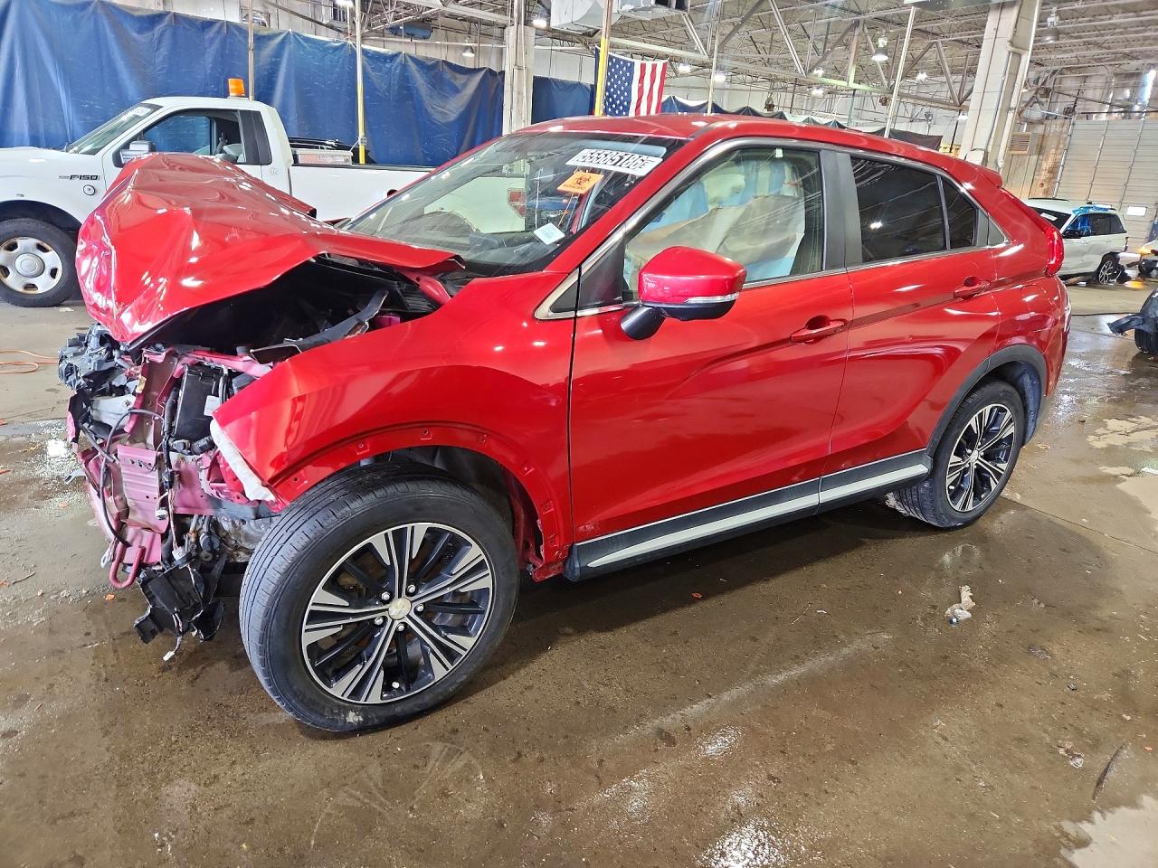 2018 Mitsubishi Eclipse Cross SE, VIN JA4AT5AA7JZ046514 — Front end