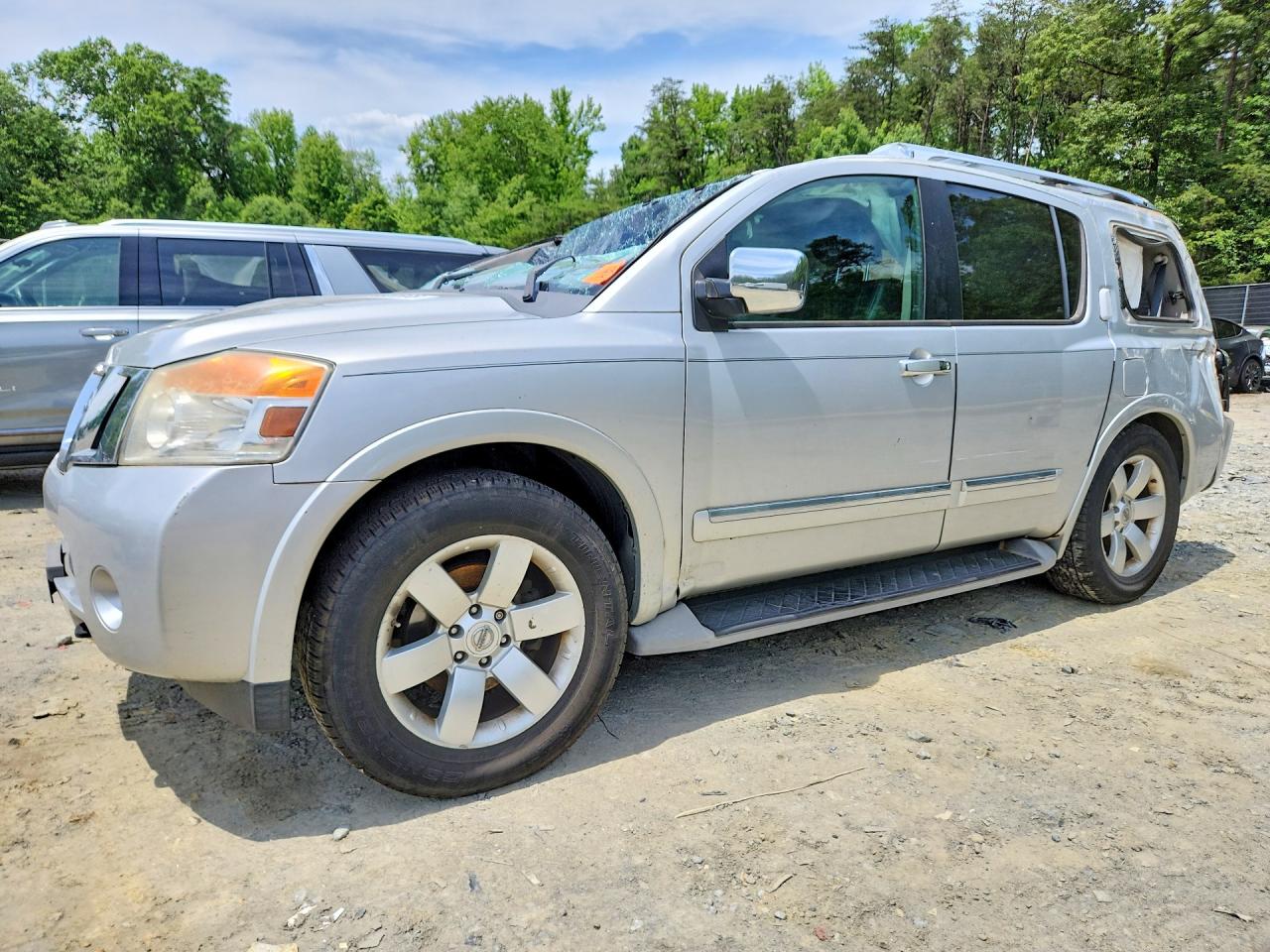 2011 Nissan Armada SV, VIN 5N1AA0NDXBN609661 — All over