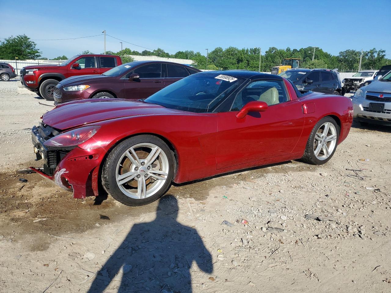 2010 Chevrolet Corvette 3LT, VIN 1G1YC2DW9A5106769 — Front end