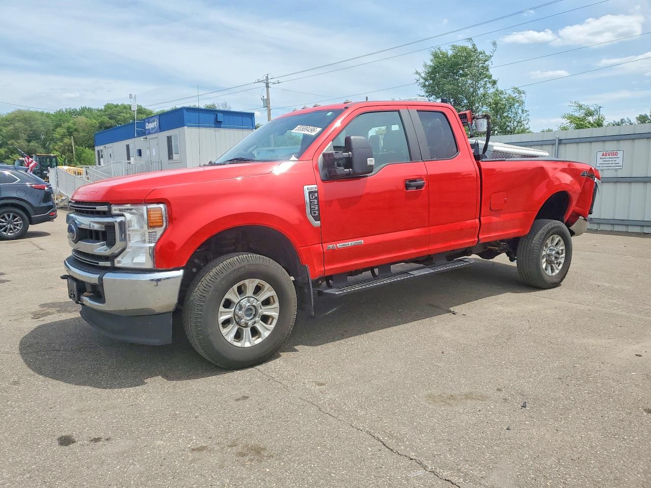 2020 Ford F-350 XLT, VIN 1FT8X3BT1LEC74791 — Rear end