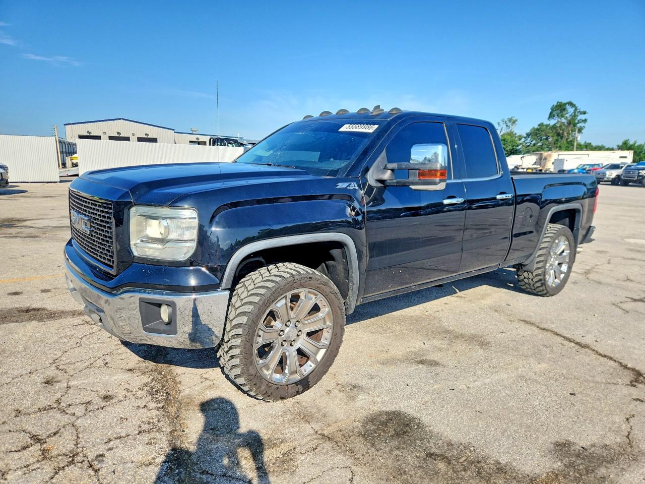 2014 GMC Sierra 1500 SLT, VIN 1GTV2VEC3EZ156911 — Hail