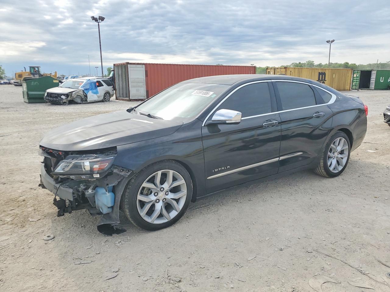 2015 Chevrolet Impala LTZ, VIN 1G1165S34FU146659 — Front end