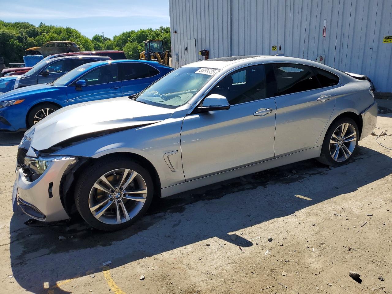 2018 BMW 4 Series 430i xDrive, VIN WBA4J3C5XJBG95181 — Rear end