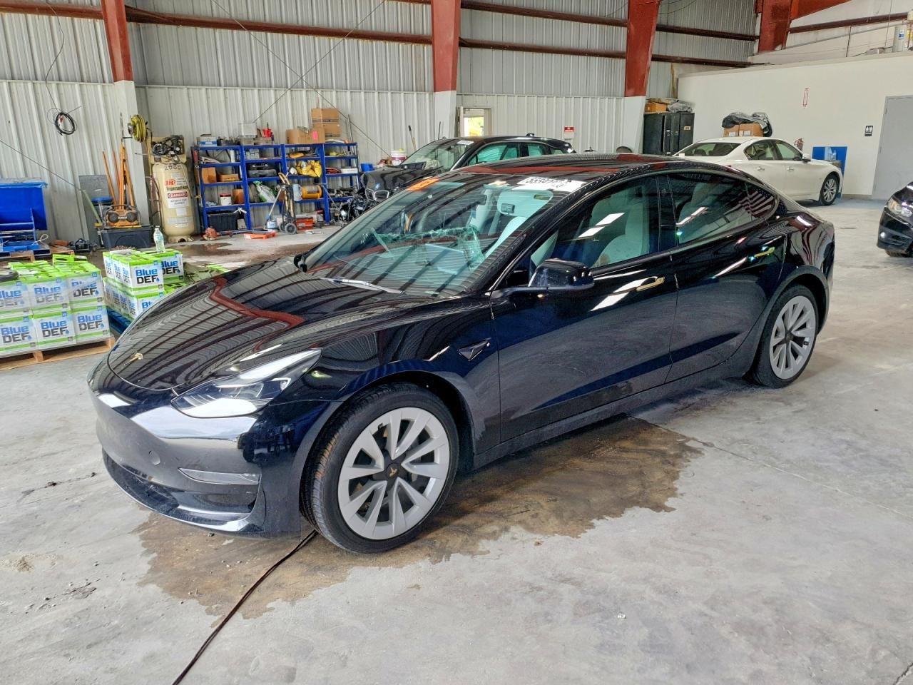 2023 Tesla Model 3, VIN 5YJ3E1EAXPF503536 — Бок