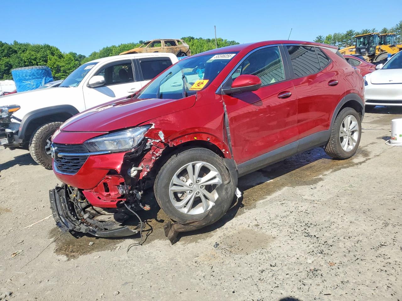 2021 Buick Encore GX Preferred, VIN KL4MMBS2XMB103625 — Front end