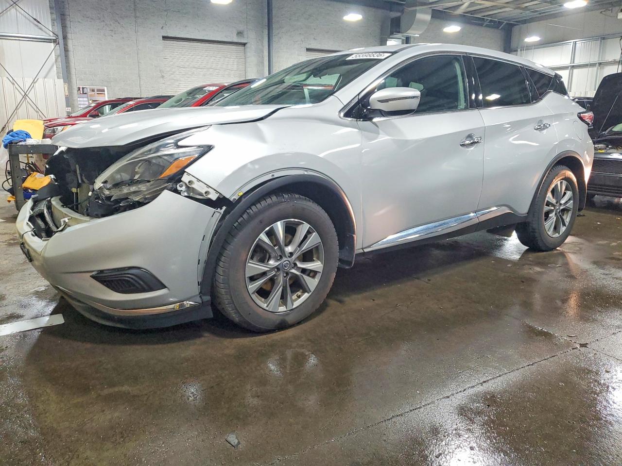 2018 Nissan Murano SV, VIN 5N1AZ2MH7JN156204 — Перед