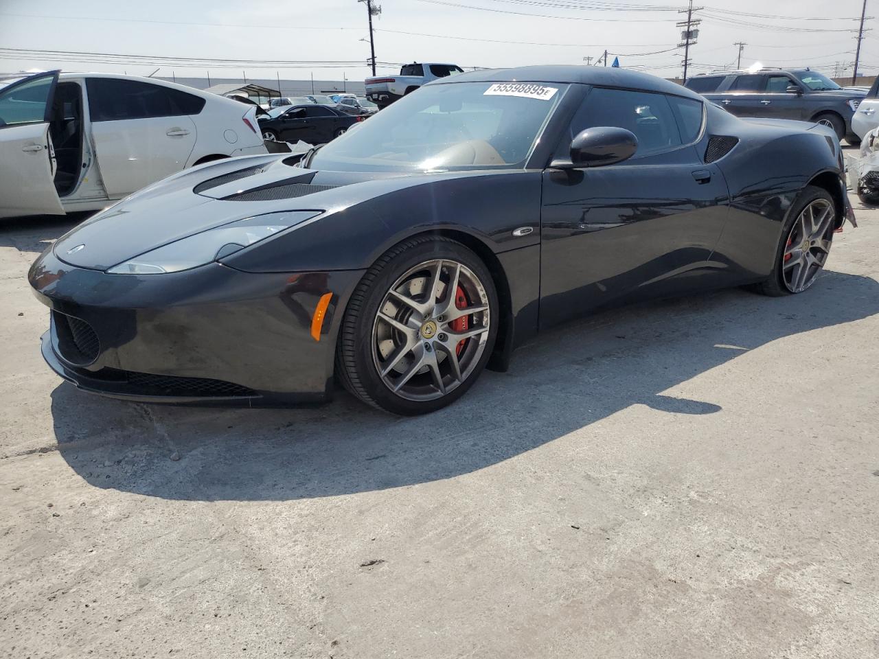 2012 Lotus Evora, VIN SCCLMDTC8CHA10345 — Rear end
