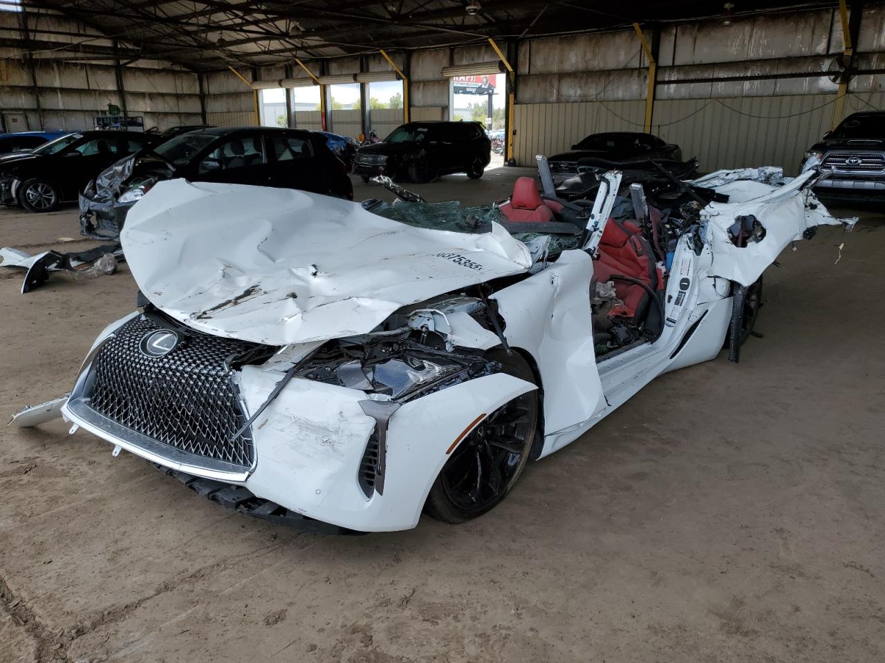 2022 Lexus LC 500h, VIN JTHMPAAY8NA105991 — All over