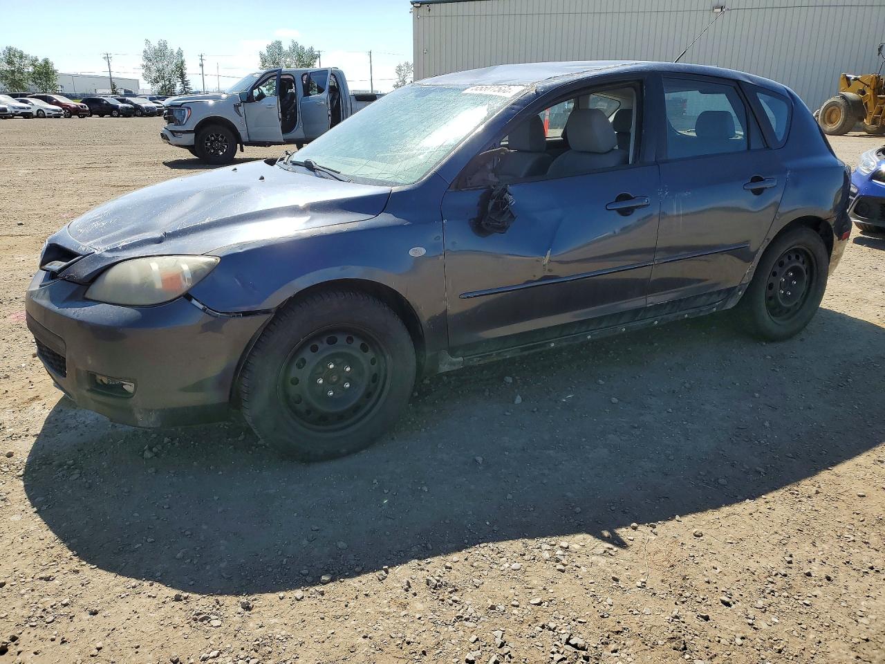 2007 Mazda 3 S Grand Touring, VIN JM1BK343671700909 — Front end