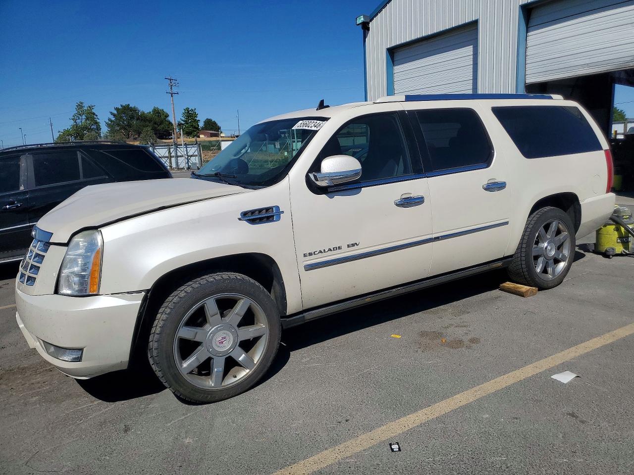 2010 Cadillac Escalade ESV Premium, VIN 1GYUKJEF1AR108455 — Front end