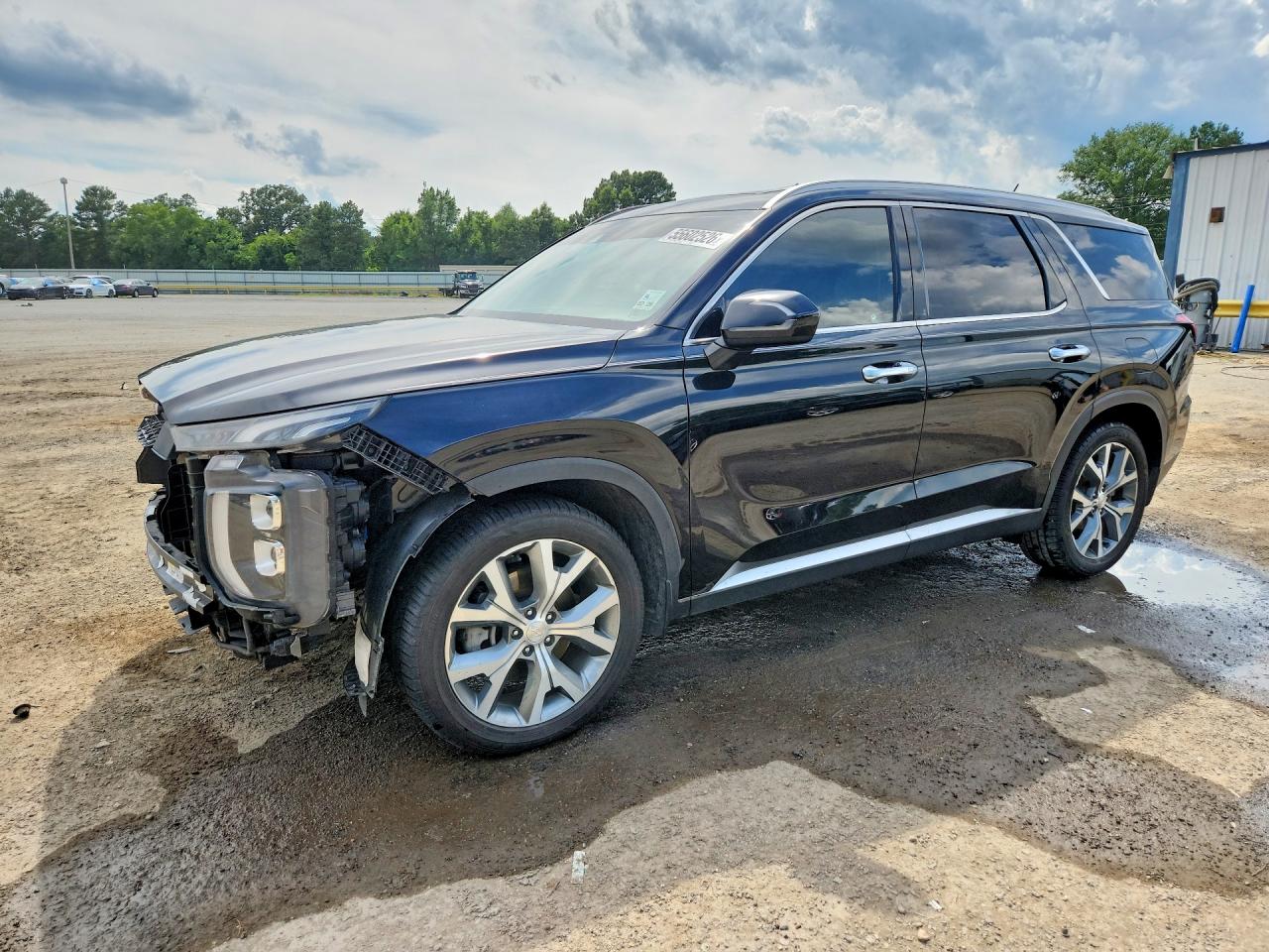 2020 Hyundai Palisade SEL, VIN KM8R34HE8LU094238 — Front end