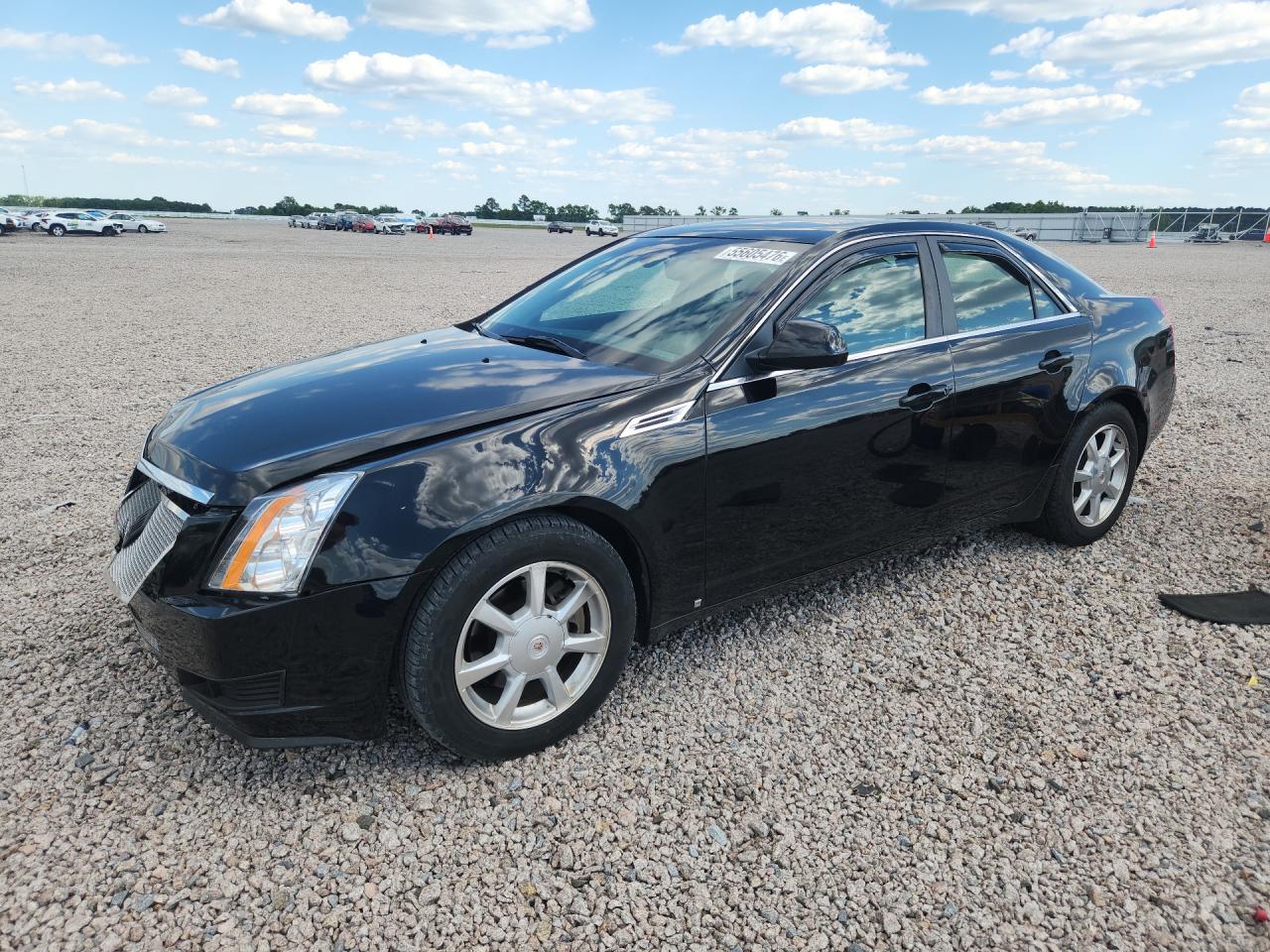 2009 Cadillac CTS RWD, VIN 1G6DF577390126577 — Front end