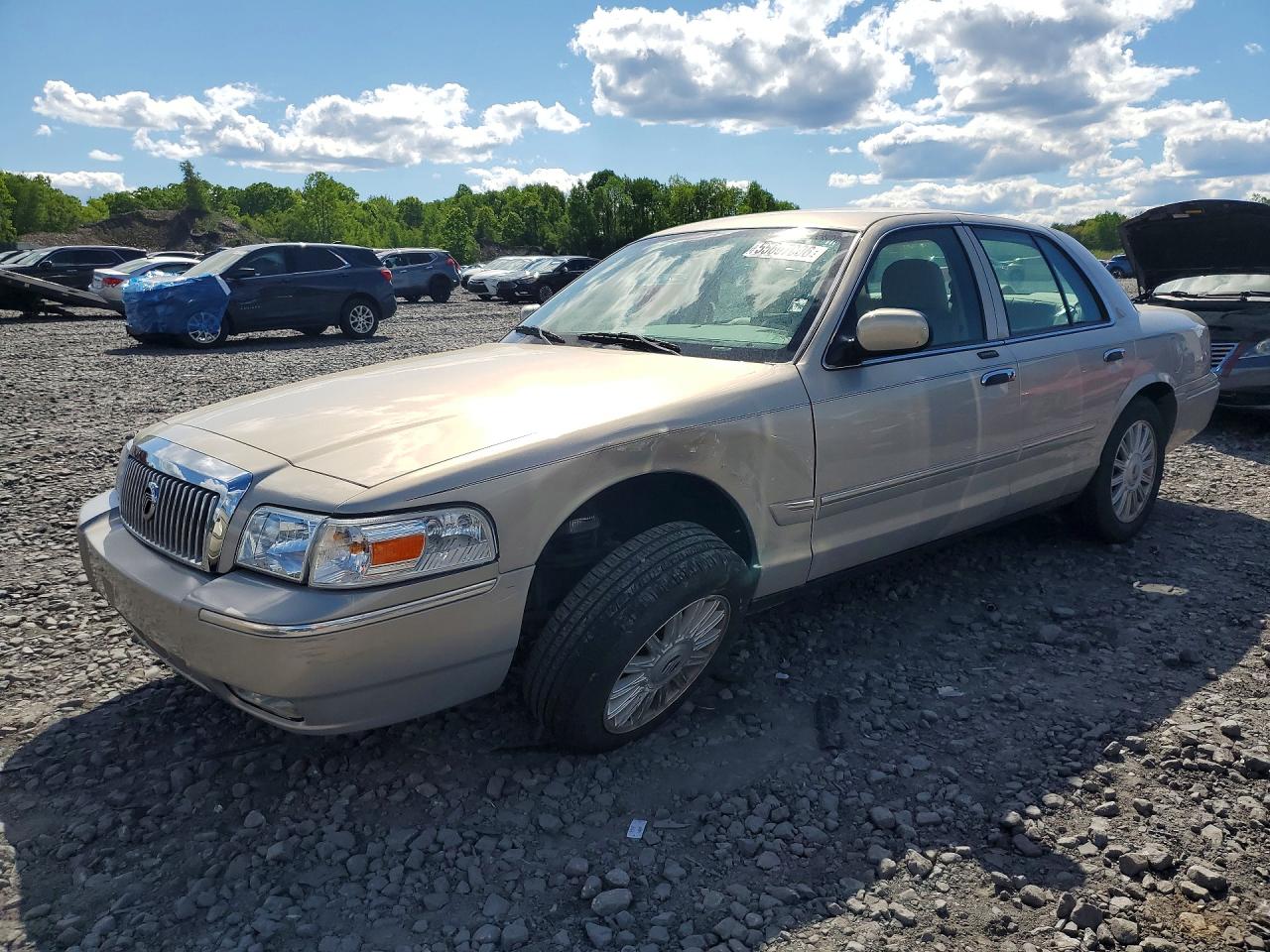 2008 Mercury Grand Marquis LS, VIN 2MEHM75V18X634708 — Front end