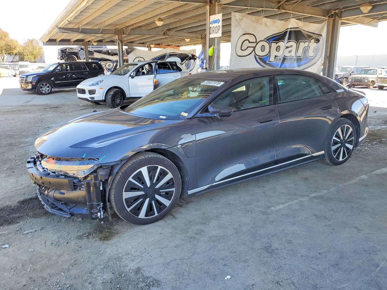 2025 Lucid Air Touring, VIN 50EA1TEA8SA001071 — Front end