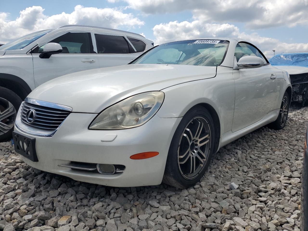 2008 Lexus SC 430, VIN JTHFN45Y489017360 — Burn