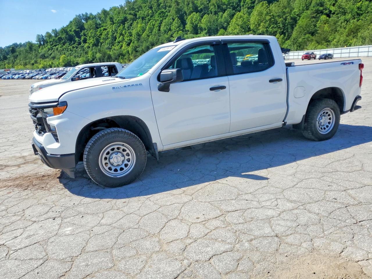 2025 Chevrolet Silverado, VIN 1GCPKAEK9SZ202410 — Rear end