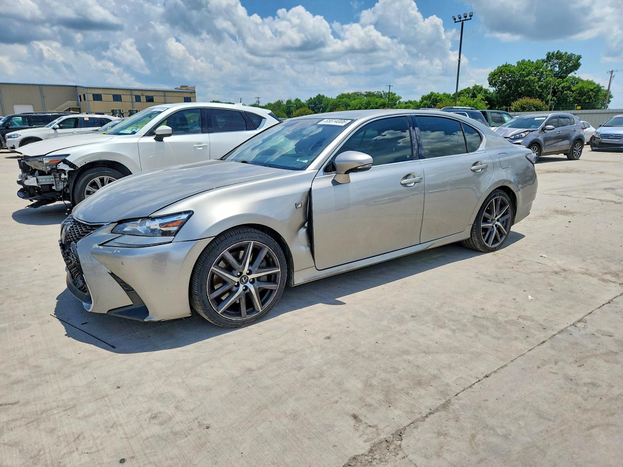 2018 Lexus GS 350 F Sport, VIN JTHBZ1BL7JA014516 — Rear end