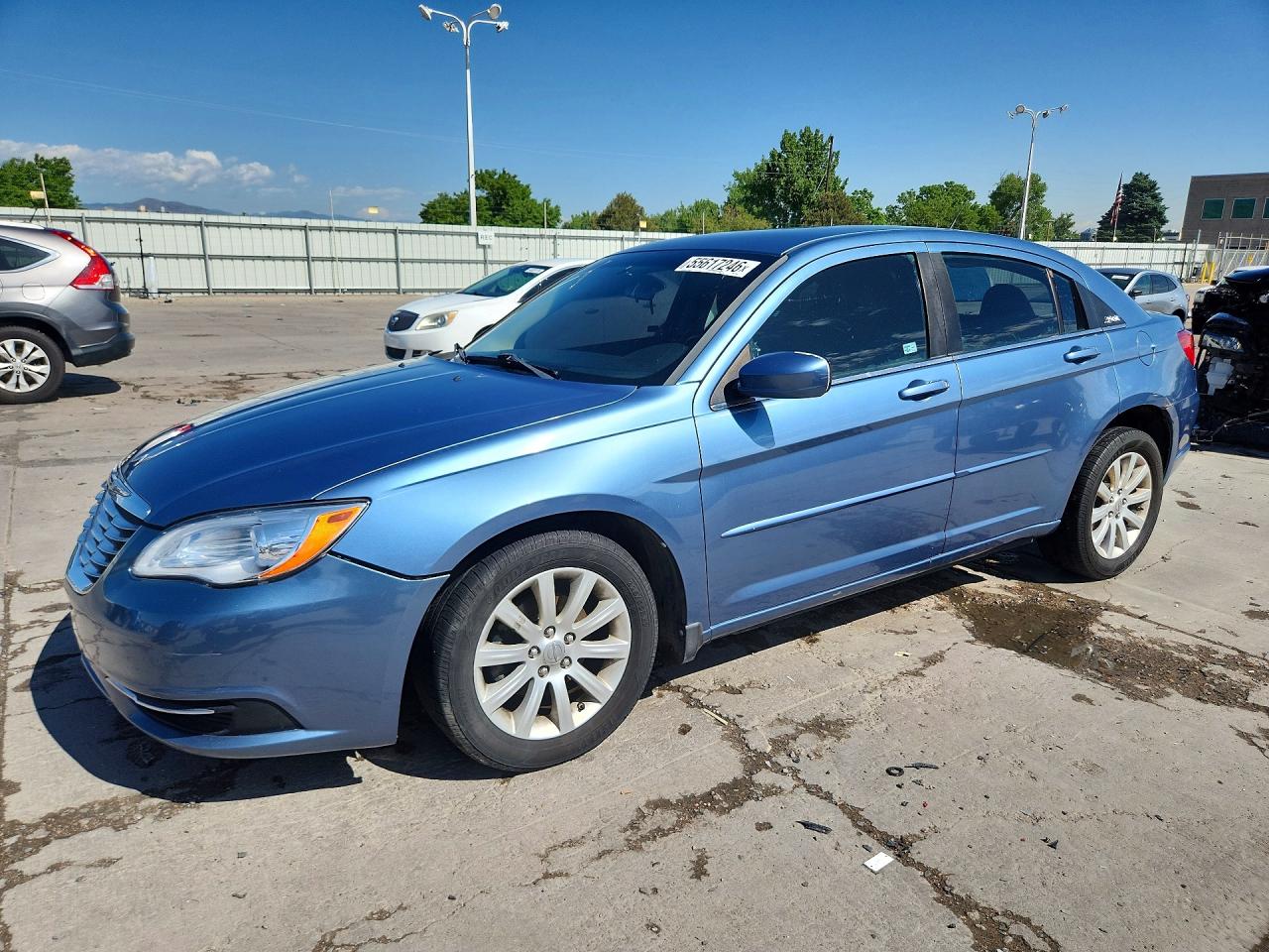 2011 Chrysler 200 Touring, VIN 1C3BC1FG7BN538506 — Перед