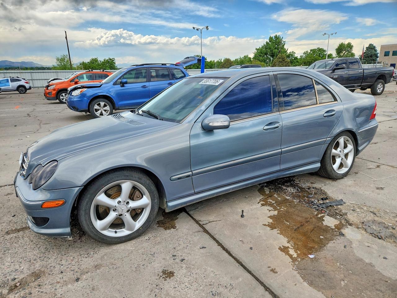 2006 Mercedes-Benz C 230 Sport, VIN WDBRF52H56F736796 — Front end