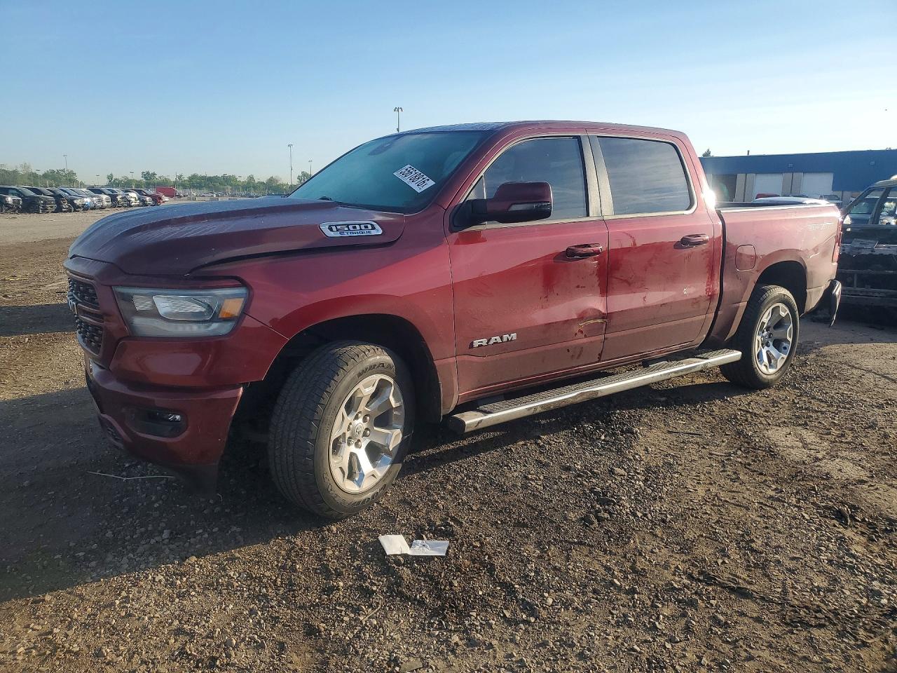 2023 Ram 1500 Big Horn, VIN 1C6RRFFG2PN578433 — Перед