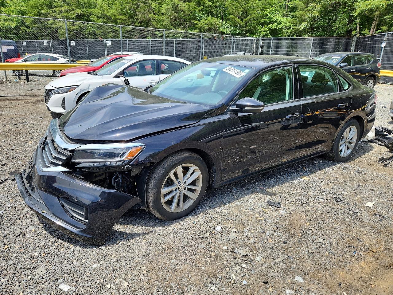 2020 Volkswagen Passat S, VIN 1VWAA7A30LC007842 — Front end