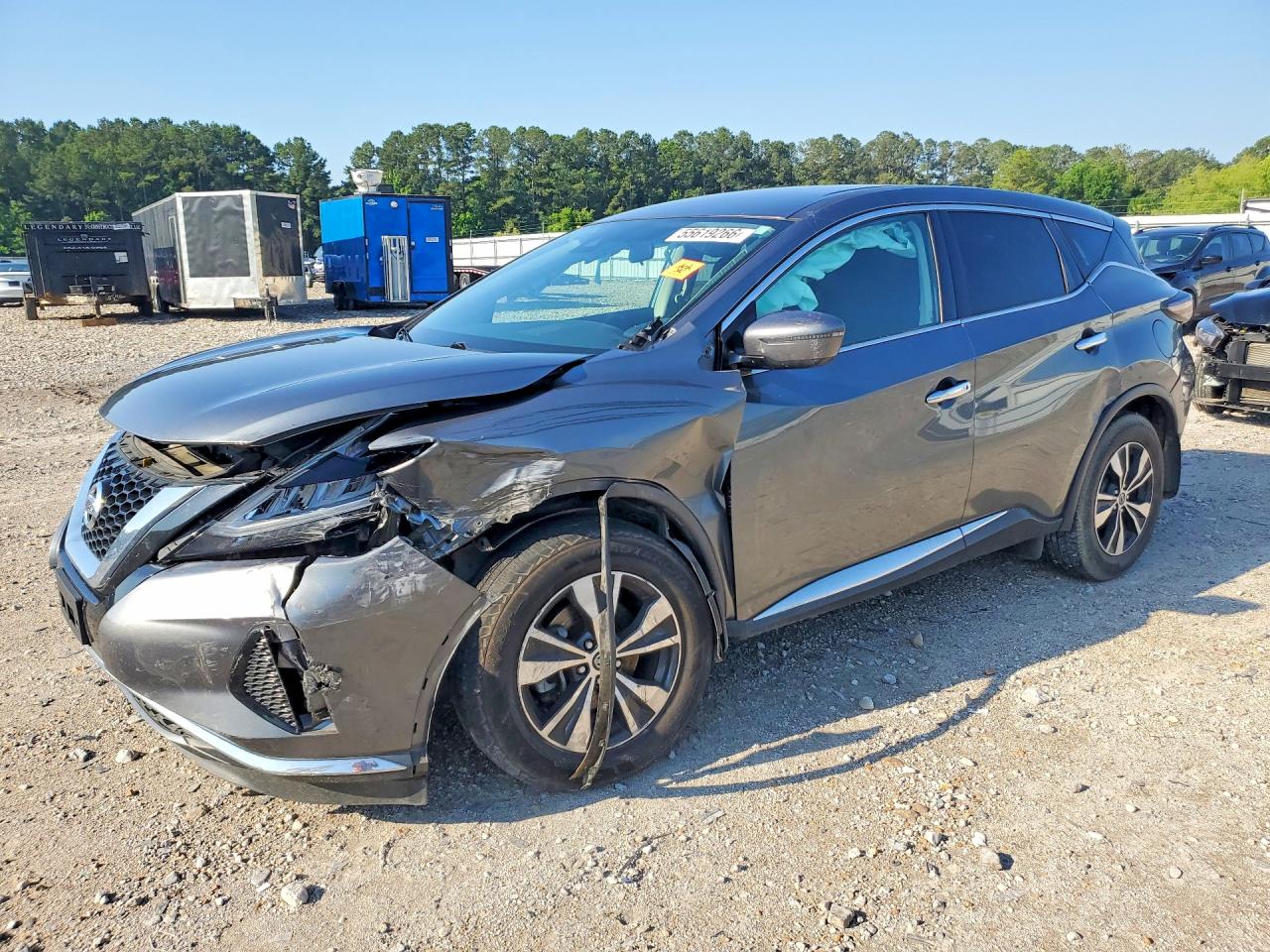 2020 Nissan Murano S, VIN 5N1AZ2AS4LN156485 — Front end