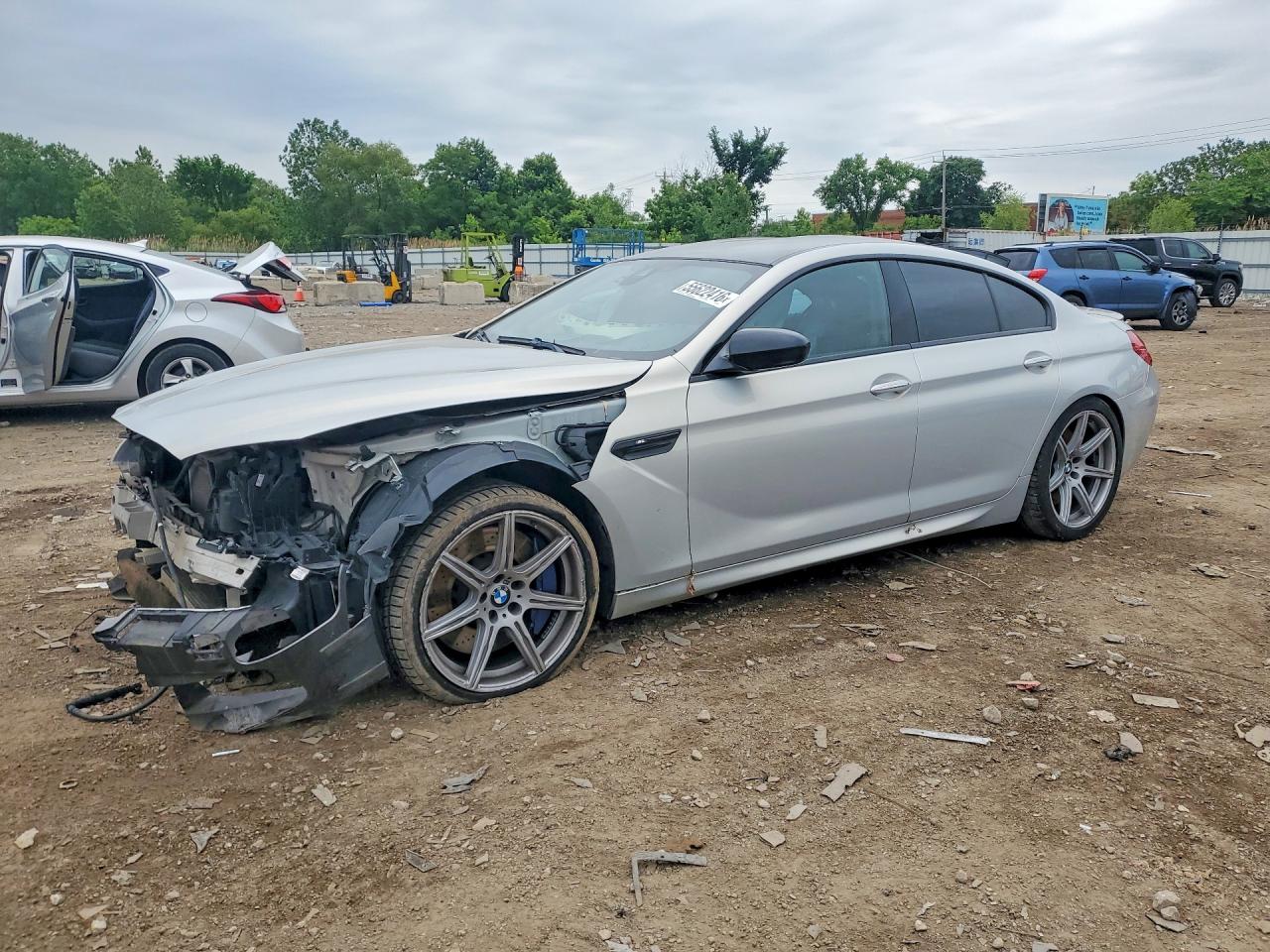 2015 BMW M6, VIN WBS6C9C50FD467782 — Front end