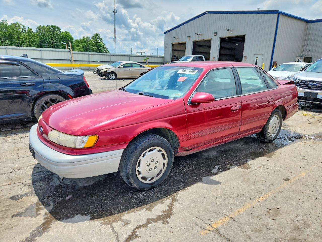 1995 Ford Taurus GL, VIN 1FALP52U3SG104620 — Зад