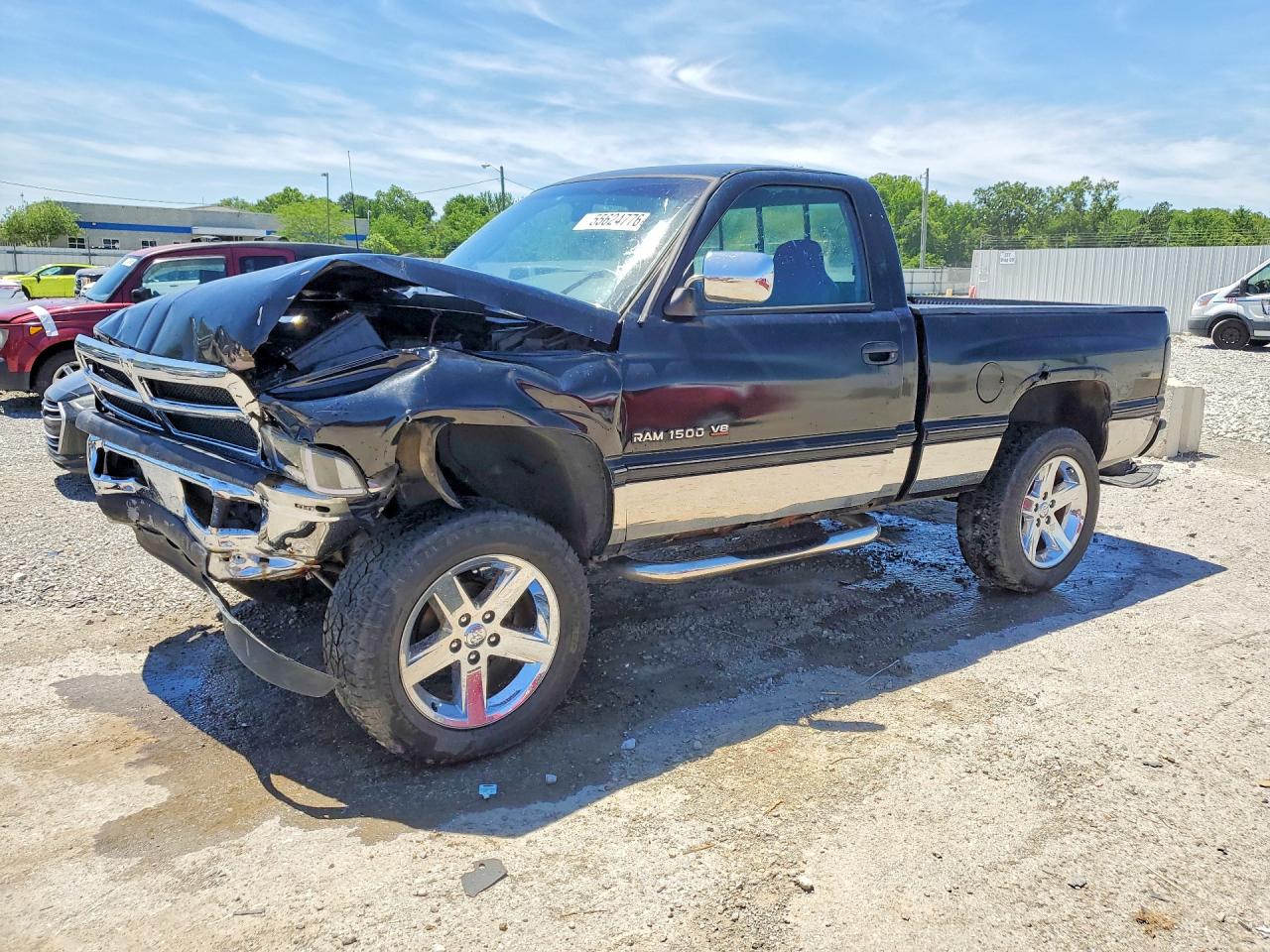 1997 Dodge 1500, VIN 1B7HF16Z9VS224151 — Front end