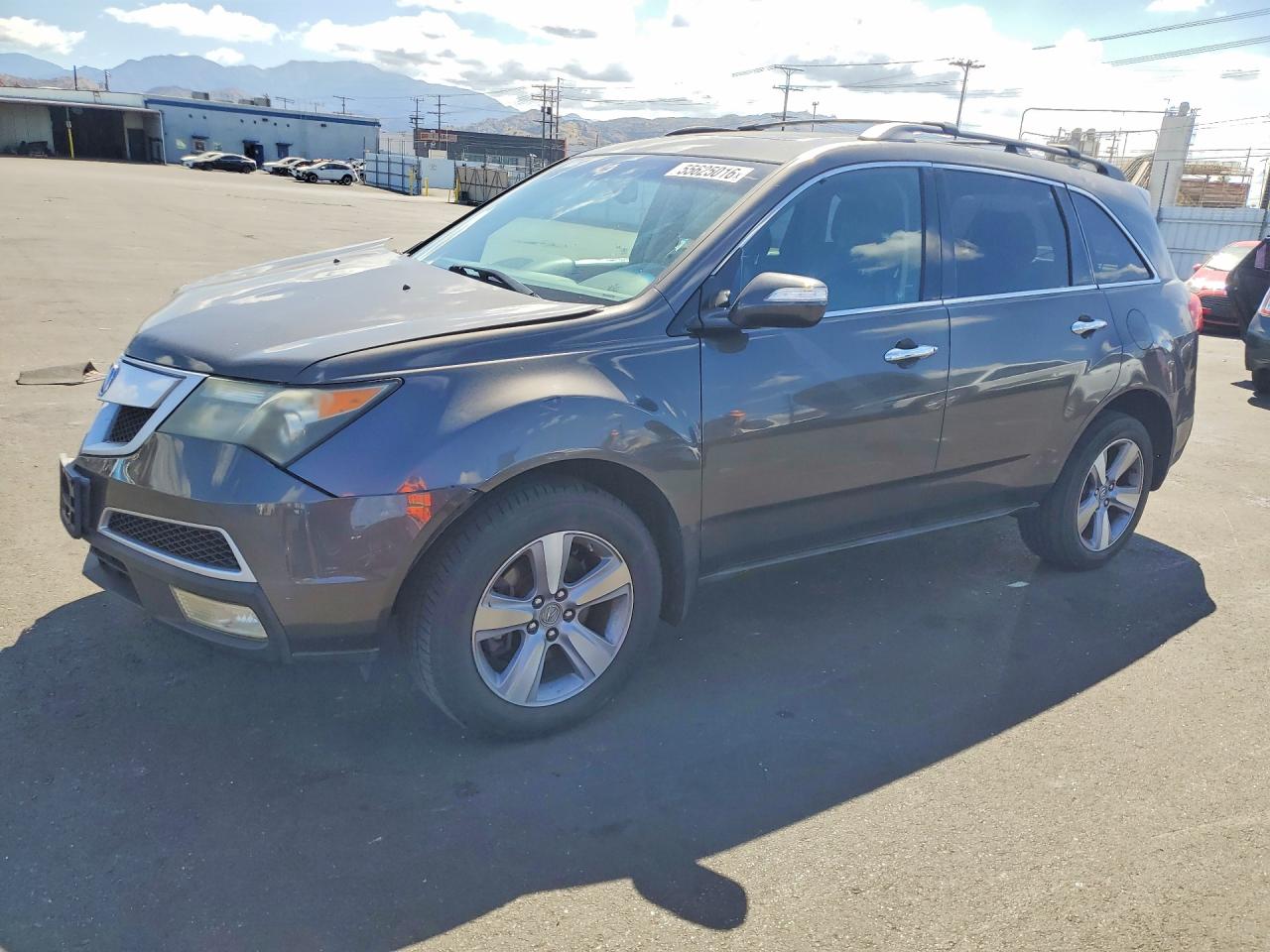 2011 Acura MDX Technology, VIN 2HNYD2H63BH549955 — Front end