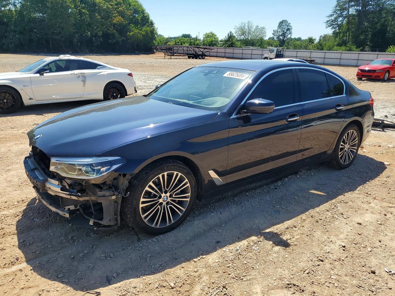 2018 BMW 5 Series 530i xDrive, VIN WBAJA7C54JWA72108 — Front end