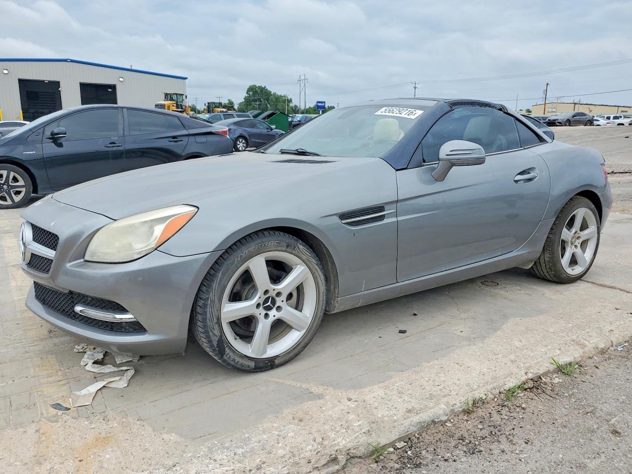 2012 Mercedes-Benz SLK 250, VIN WDDPK4HA6CF046002 — Hail
