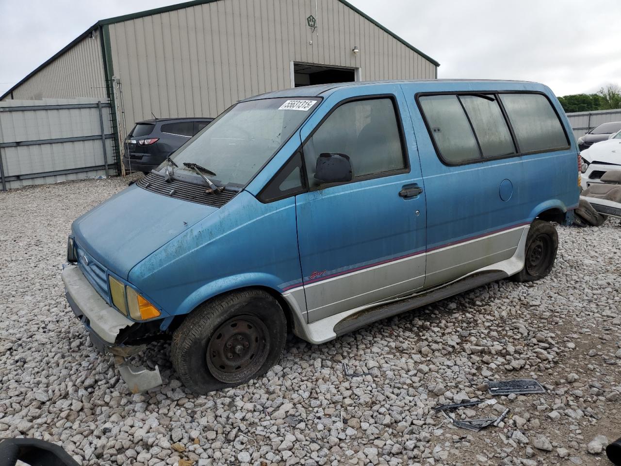 1993 Ford Aerostar, VIN 1FMCA11U3PZB72526 — Front end