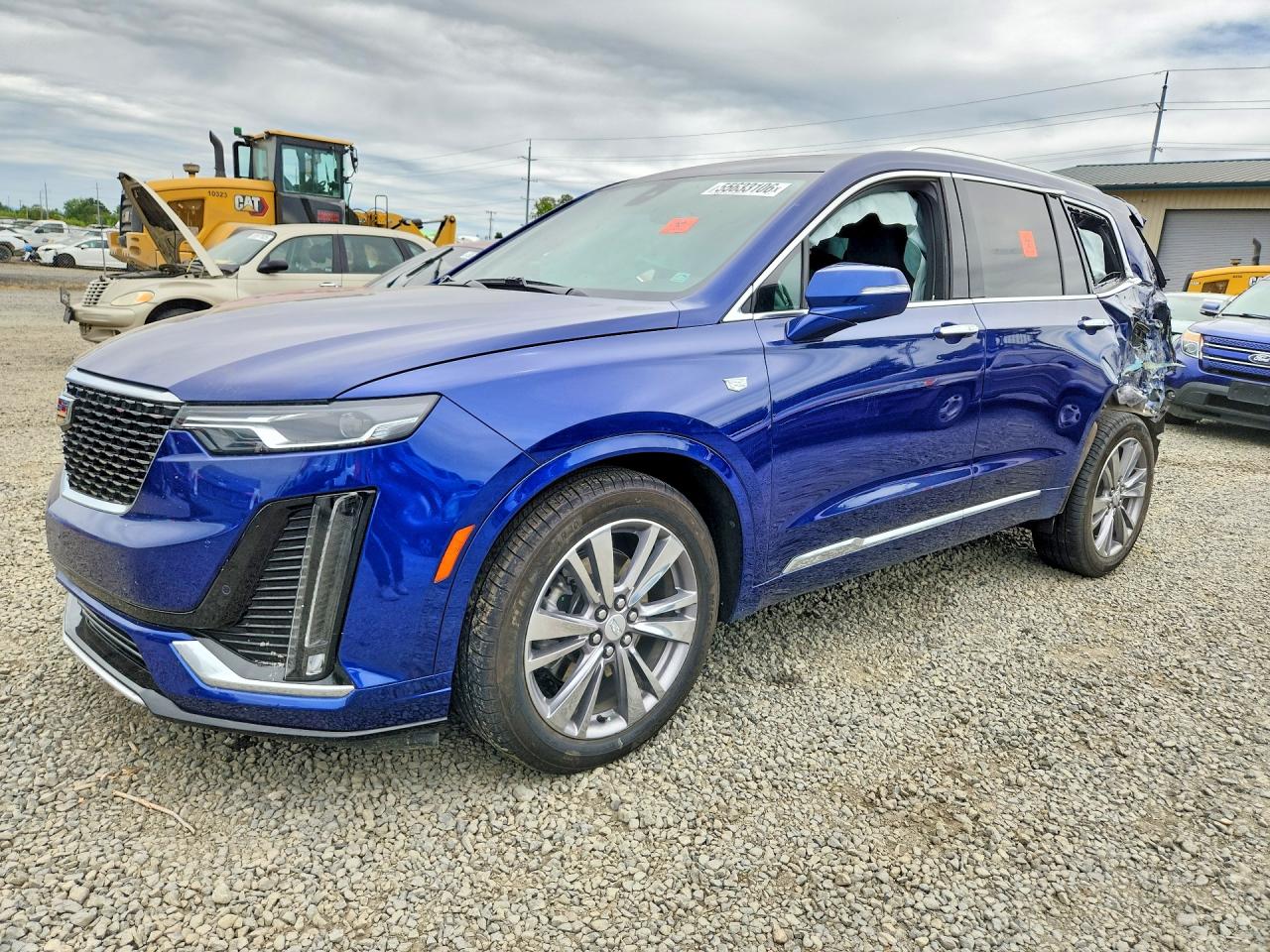 2025 Cadillac XT6 AWD Premium Luxury, VIN 1GYKPDRS9SZ119433 — Rollover