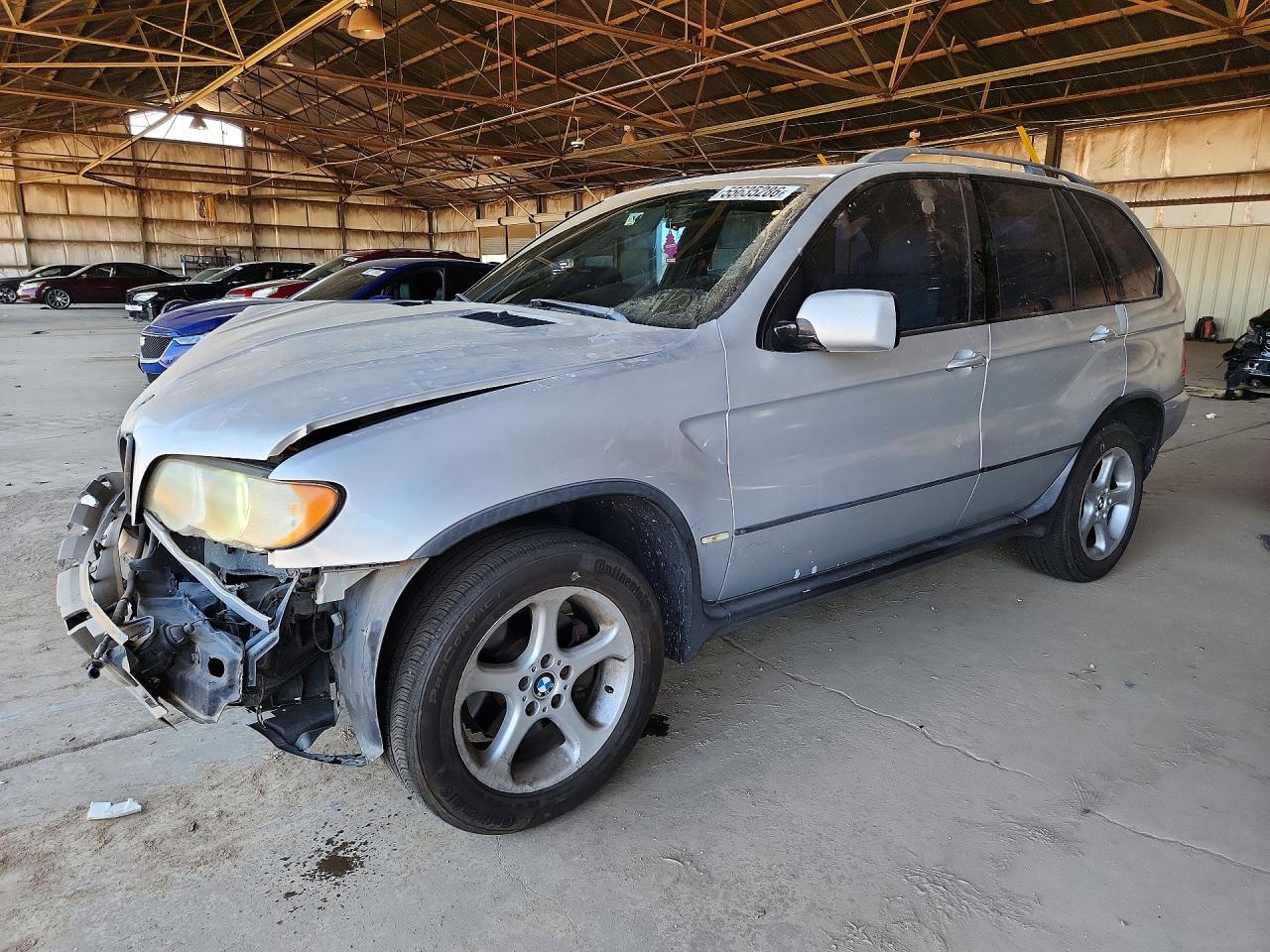 2001 BMW X5 3.0i, VIN WBAFA53541LM63378 — Перед