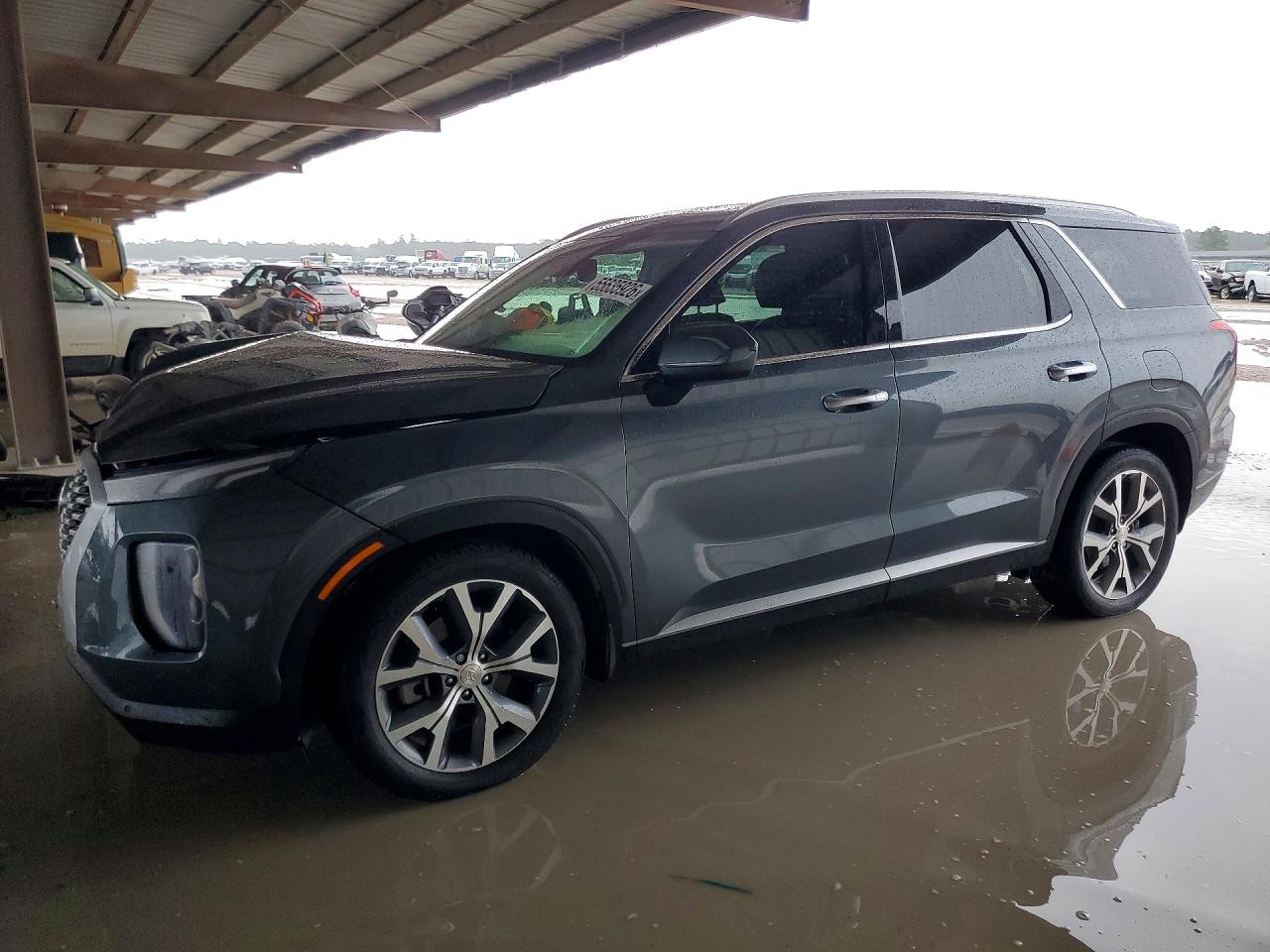 2022 Hyundai Palisade SEL, VIN KM8R44HE9NU351665 — Front end