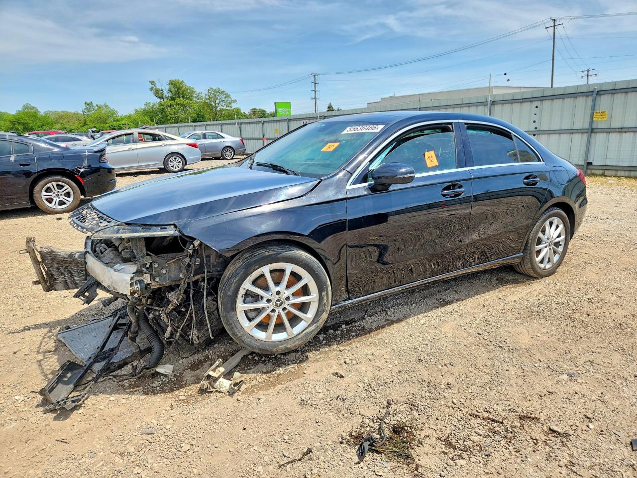 2020 Mercedes-Benz A 220, VIN WDD3G4EB4LW036484 — Front end