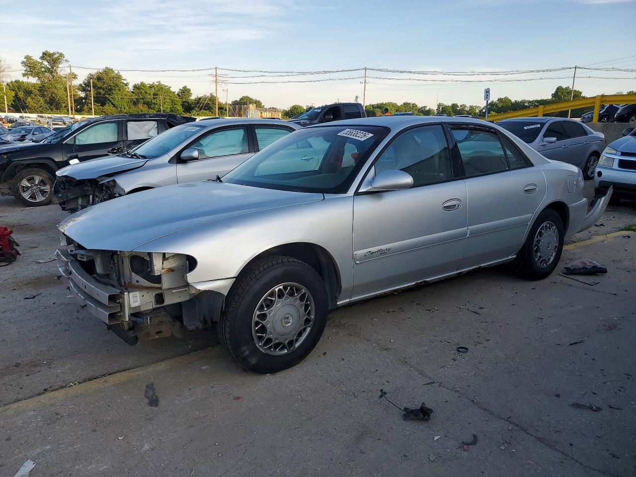 2002 Buick Century Custom, VIN 2G4WS52J121160835 — Опрокидывание