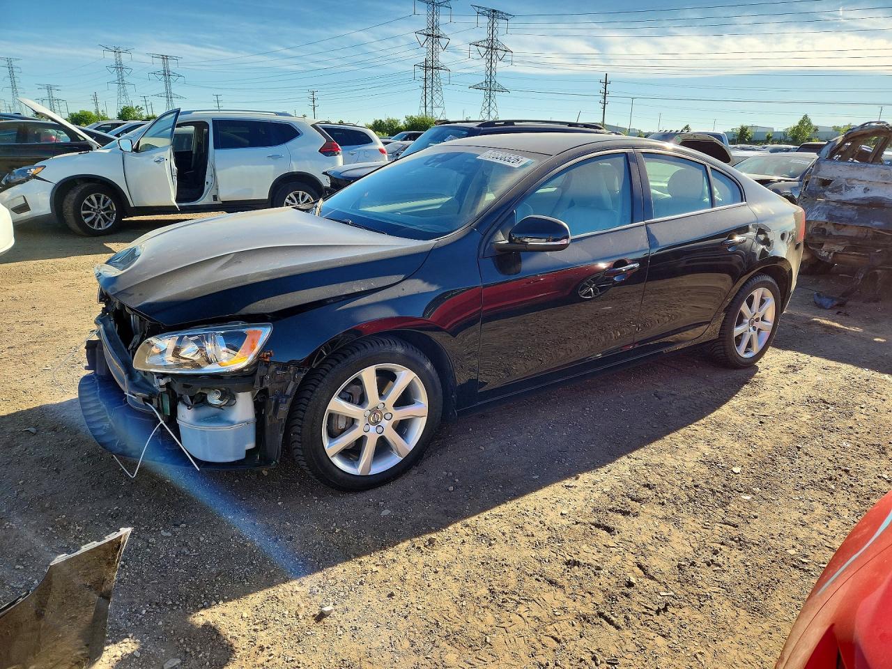 2016 Volvo S60 T5, VIN YV1612TJ5G2412804 — Front end