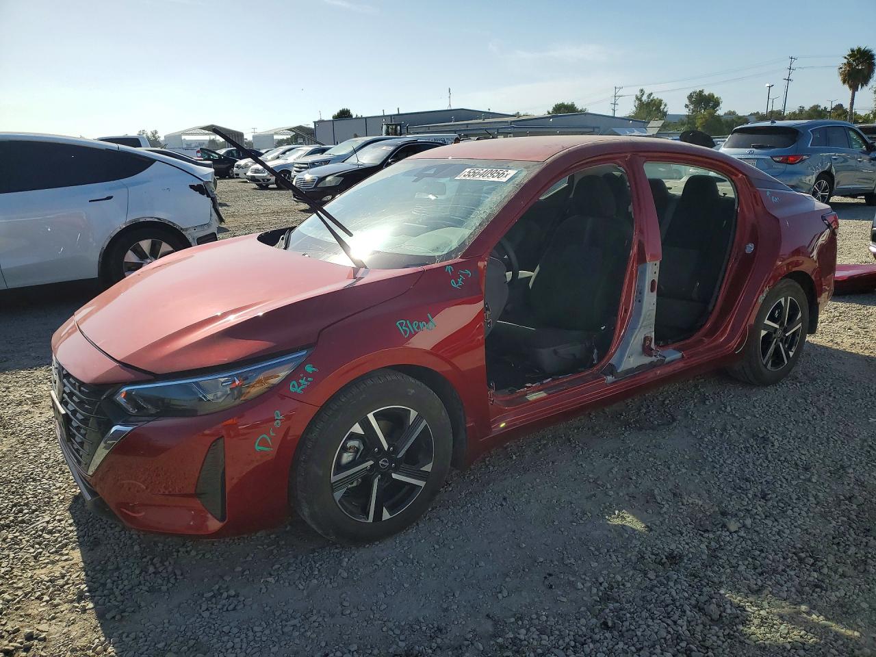 2025 Nissan Sentra SV, VIN 3N1AB8CVXSY270997 — Side