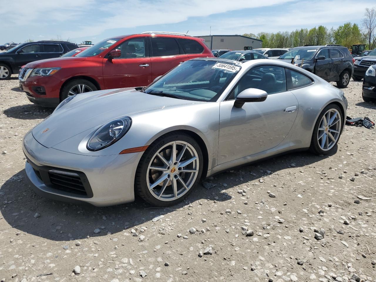 2023 Porsche 911 Carrera S, VIN WP0AB2A93PS221047 — Roof