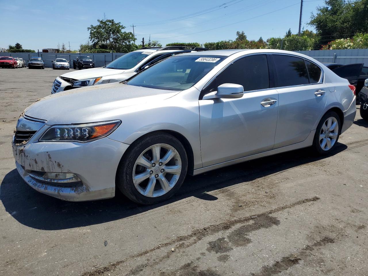 2014 Acura RLX, VIN JH4KC1F34EC002636 — Side