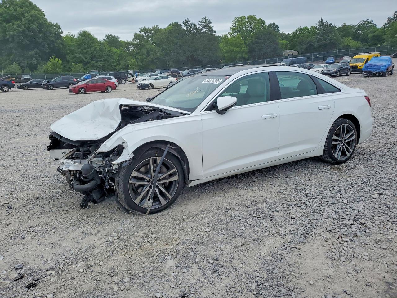 2023 Audi A6 Premium, VIN WAUD3BF2XPN023132 — Front end