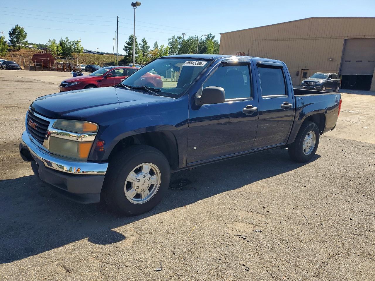 2007 GMC Canyon SLE1, VIN 1GTCS139078221360 — Перед