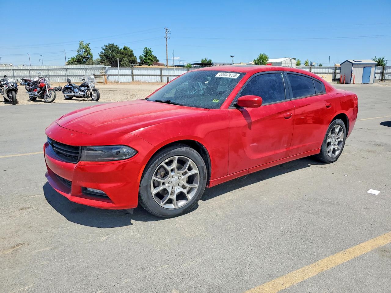 2015 Dodge Charger SXT, VIN 2C3CDXJG9FH791465 — Front end