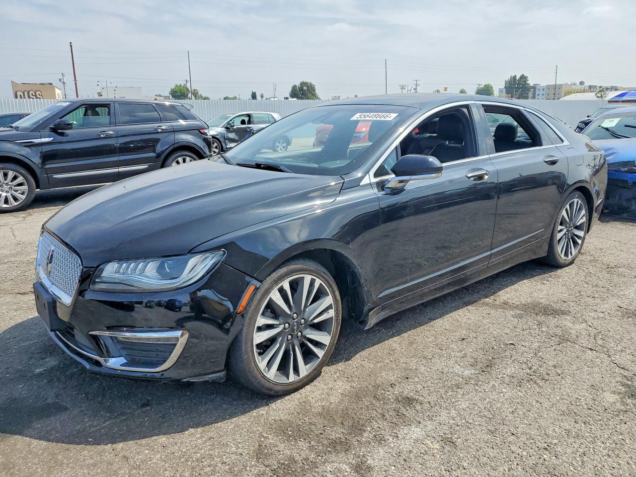 2018 Lincoln MKZ Hybrid Select, VIN 3LN6L5LU3JR608413 — Front end