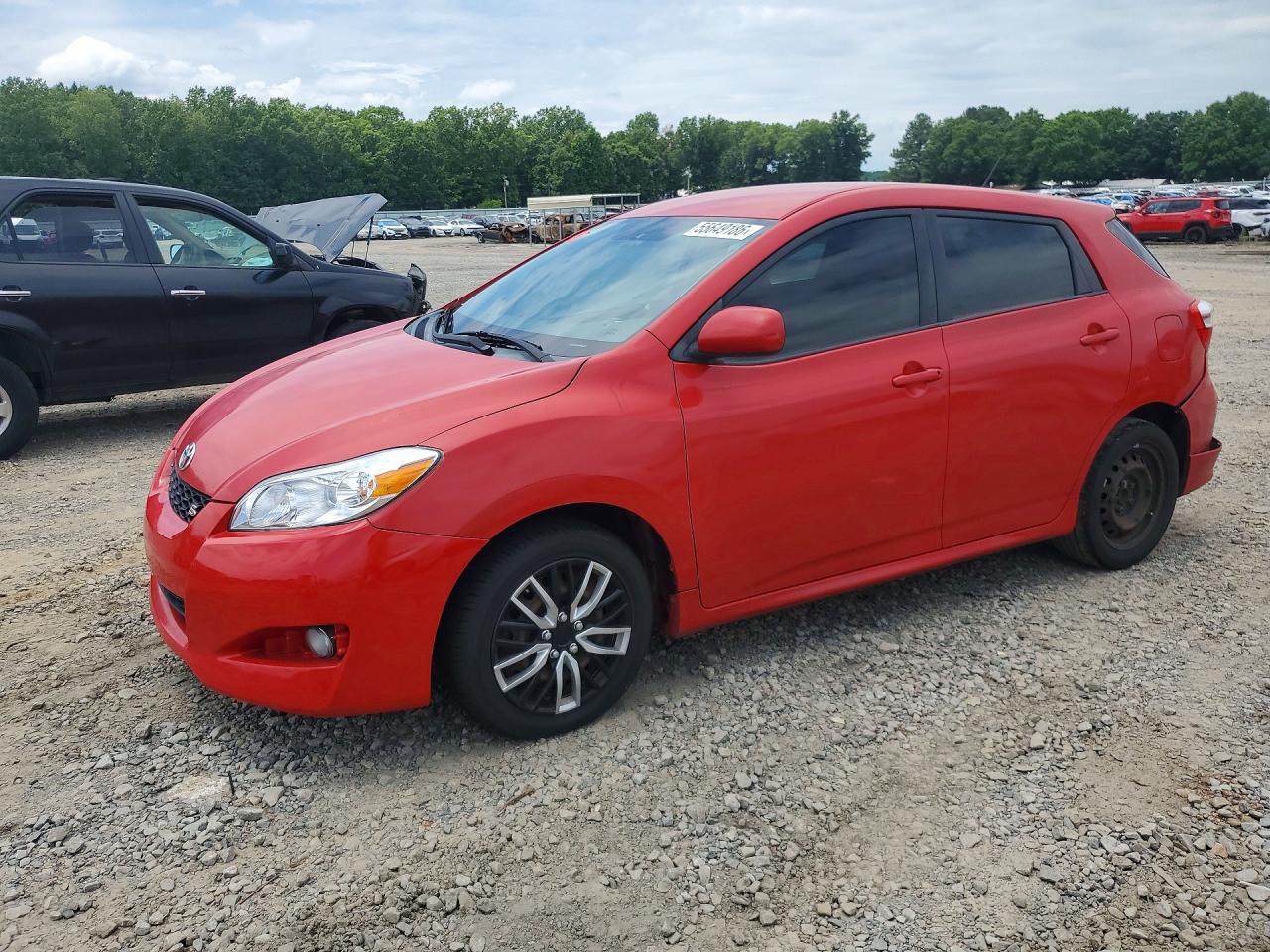 2009 Toyota Matrix S, VIN 2T1KE40E89C021162 — Front end