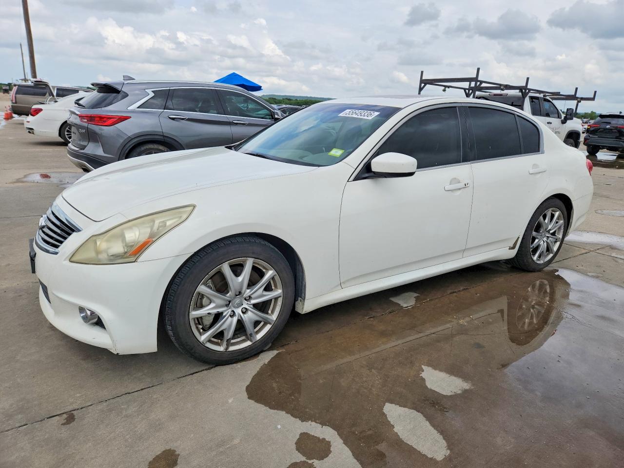 2012 Infiniti G37 Journey, VIN JN1CV6AP6CM931244 — Undercarriage