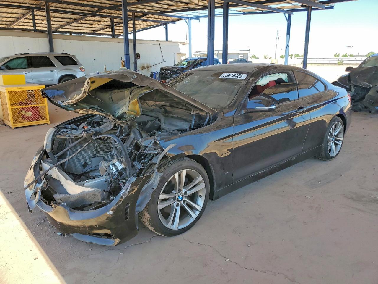 2015 BMW 4 Series 428i, VIN WBA3N3C58FK234971 — Front end