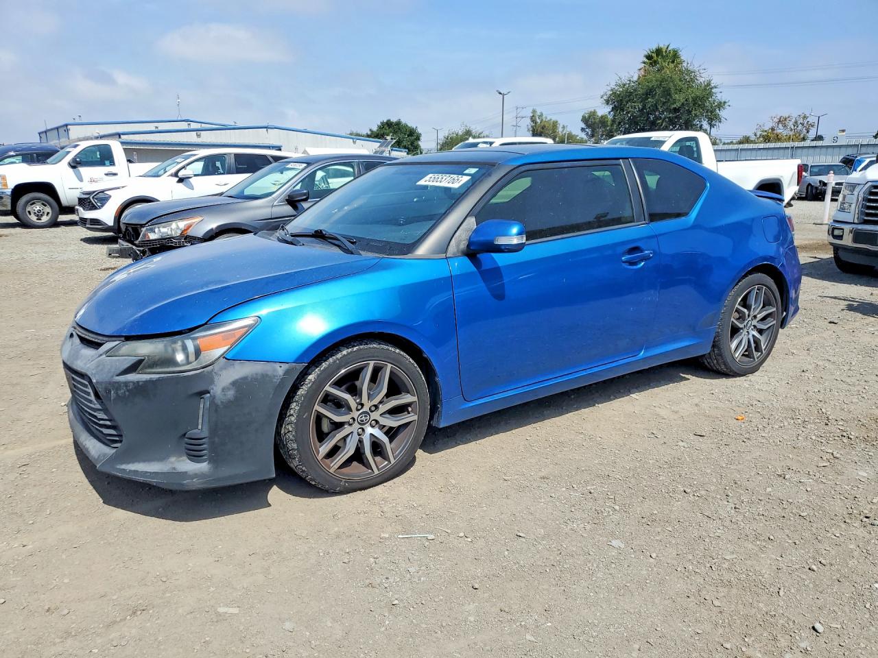 2014 Scion tC, VIN JTKJF5C79E3076730 — Front end